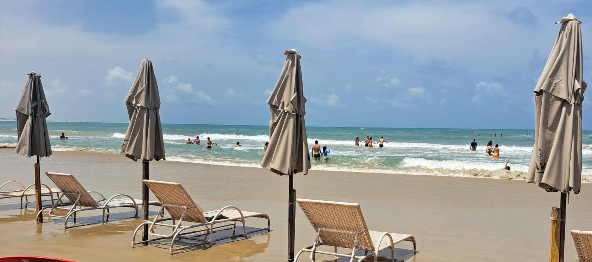 Apartamento Inteiro A 100 Metros Da Praia Fortaleza  Ngoại thất bức ảnh